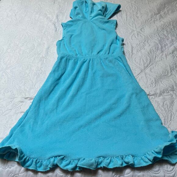 Disney Frozen Terry Swim Coverup Size 7/8 - Picture 3 of 4